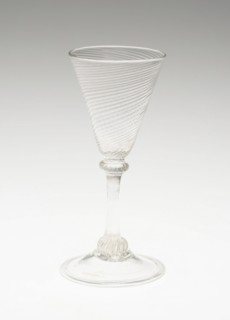 Wine Glass, Europe, 1700/50. Creator: Unknown.