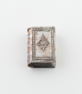 Book-Shaped Match Safe, Netherlands, c. 1880. Creator: Unknown.