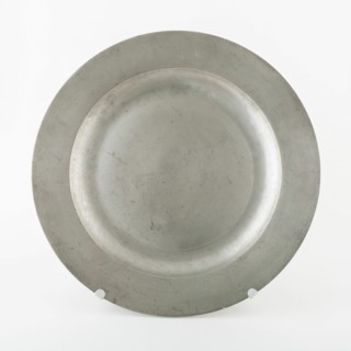 Charger, Waterford, 1820/40. Creator: Samuel Woods.