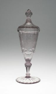 Goblet with Cover, Silesia, c. 1750. Creator: Christopher Gottfried Schneider.