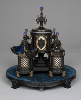 Cigar and Tobacco Stand, Sweden, 1859/72. Creator: Adolf Lindberg.