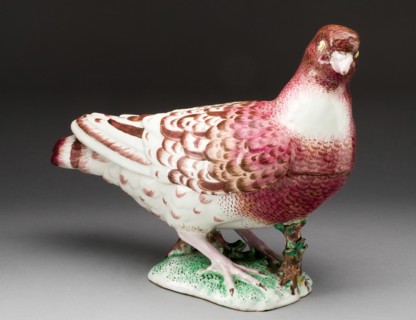 Pigeon Tureen, Strasbourg, c. 1755. Creators: Strasbourg Pottery Factory, Johann Wilhelm Lanz.