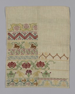 Sampler, England, 1775/1825. Creator: Unknown.