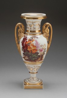 Vase, Swansea, c. 1815. Creator: Swansea Potteries & Porcelain Factory.