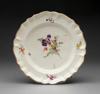 Soup Plate, Zürich, c. 1775. Creator: Unknown.