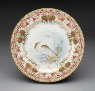 Plate, France, c. 1900. Creator: Théodore Haviland.