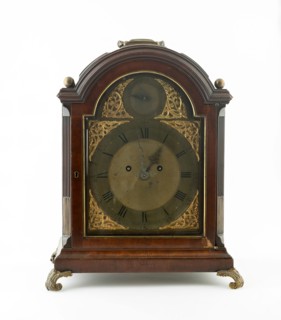 Bracket Clock, London, 1756. Creator: Thomas Monkhouse.