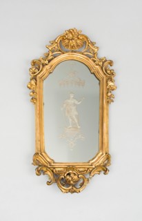 Mirror, Venice, Mid 18th century. Creator: Thomas Williamson.