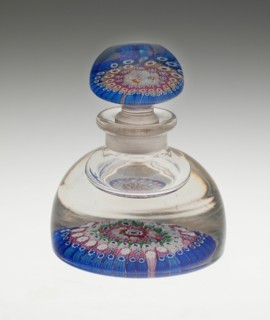 Inkwell, London, 1848. Creator: Whitefriars Glass Works.