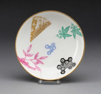 Saucer, Worcester, 1878. Creator: Royal Worcester.