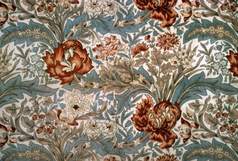 Panel (Formerly a Furnishing Textile), England, c. 1895/1900. Creators: Sidney Mawson, Turnbull & Stockdale.