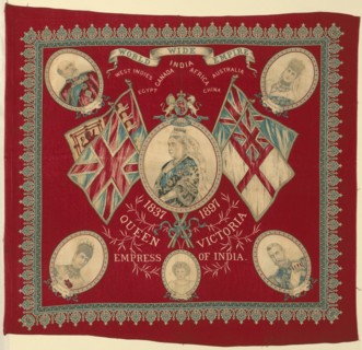 Handkerchief, England, c. 1897. Creator: Unknown.