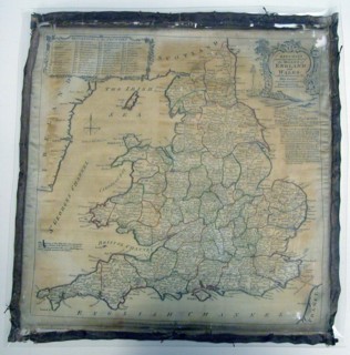 Panel (Map), England, 1784. Creator: Unknown.