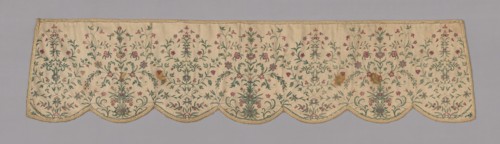 Valance, England, 18th century. Creator: Unknown.