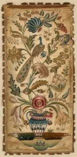 Panel (For a Sconce), England, 18th century. Creator: Unknown.