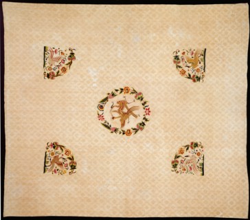 Bedcover, England, c. 1720. Creator: Unknown.
