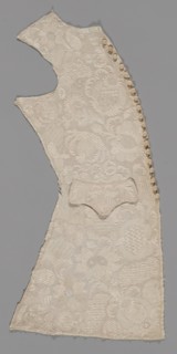 Waistcoat Front Panel, England, 1720-40. Creator: Unknown.