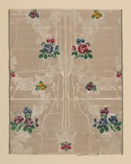 Panel, Spitalfields, 1752/55. Creator: Unknown.