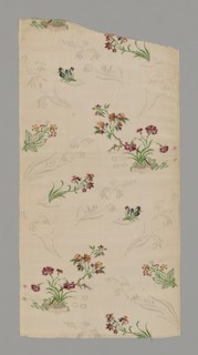 Panel (From a Dress), England, c. 1748/49. Creator: Unknown.