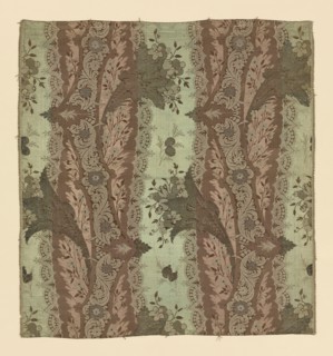 Panel (Dress Fabric), France, 1718/20. Creator: Unknown.