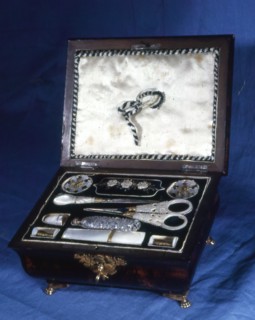Sewing Box, France, 19th century. Creator: Unknown.