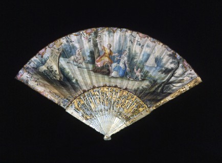 Fan, France, 18th century. Creator: Unknown.