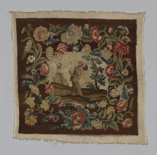 Chair Seat, France, 18th century. Creator: Unknown.