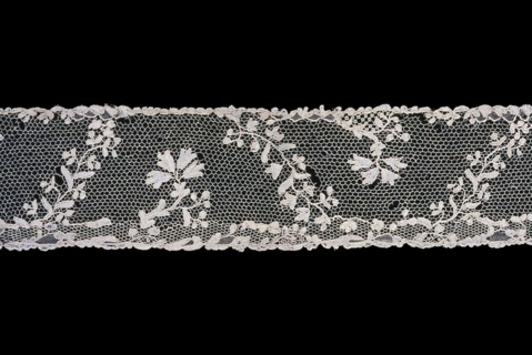 Two Fragments (Border), France, 1765/75. Creator: Unknown.