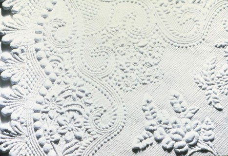Bedcover, France, 1825/75. Creator: Unknown.