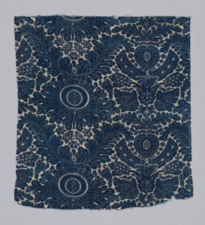 Fragment, France, 18th century. Creator: Unknown.