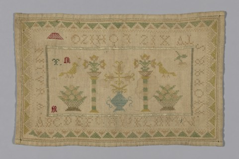 Sampler, France, 1775/1825. Creator: Unknown.
