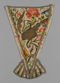 Stomacher, France, 18th century. Creator: Unknown.