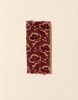 Fragment, France, 1775/1800. Creator: Unknown.