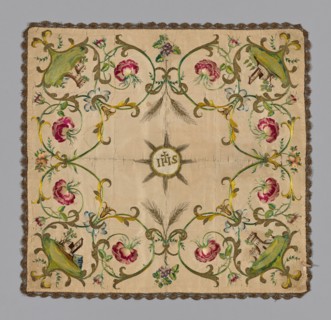 Chalice Cover, Italy, 18th century. Creator: Unknown.