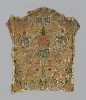 Chair Back, Italy, 17th century. Creator: Unknown.