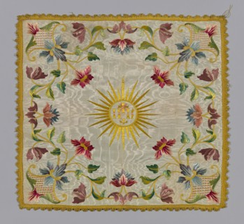 Chalice Cover, Italy, 19th century. Creator: Unknown.