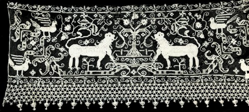Flounce, Italy, 17th century. Creator: Unknown.
