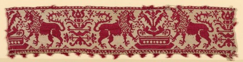 Fragment (Border), Italy, 1601/25. Creator: Unknown.