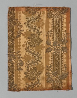Fragment (Dress Fabric), Italy, 1650/1700. Creator: Unknown.