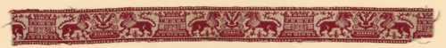 Fragment (Border), Italy, 1601/25. Creator: Unknown.