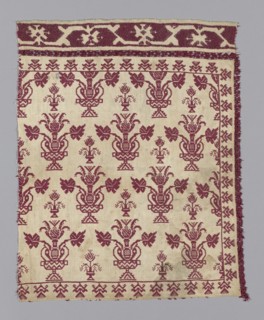 Pillow Cover (Incomplete), Italy, 1601/50. Creator: Unknown.