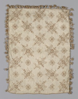 Pillowcase, Italy, 17th century. Creator: Unknown.