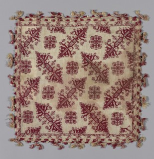 Pillow Cover, Italy, 17th century. Creator: Unknown.