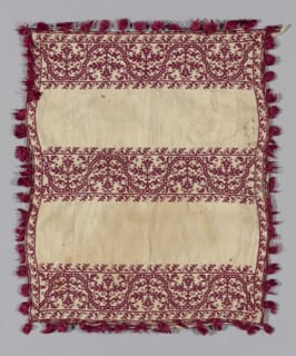 Pillow Cover, Italy, 17th century. Creator: Unknown.