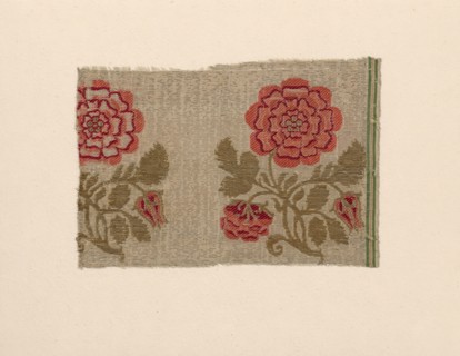 Fragment, Italy, 1650/1700. Creator: Unknown.