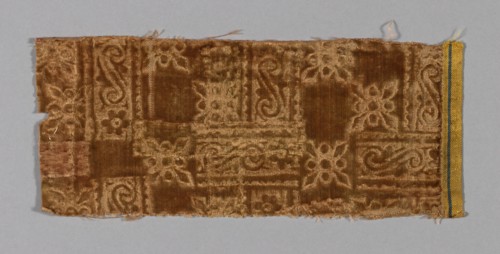 Fragment (Dress Fabric), Italy, 17th century. Creator: Unknown.