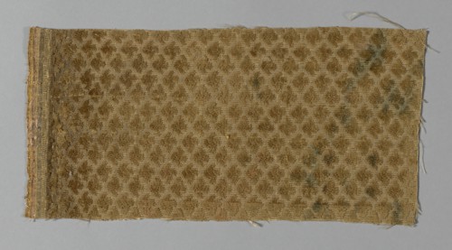 Fragment (Dress Fabric), Italy, 17th century. Creator: Unknown.