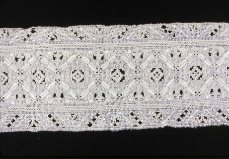 Fragment (Three Joined Strips from Small Pillow), Italy, 1550/1600. Creator: Unknown.