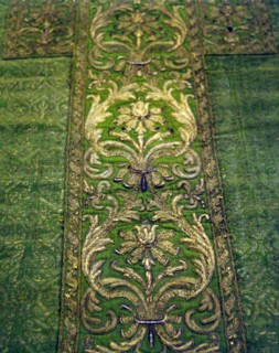 Portion of Chasuble Back, Italy, Late 16th/early 17th century. Creator: Unknown.