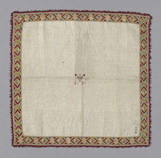 Handkerchief, Italy, 1676. Creator: Unknown.